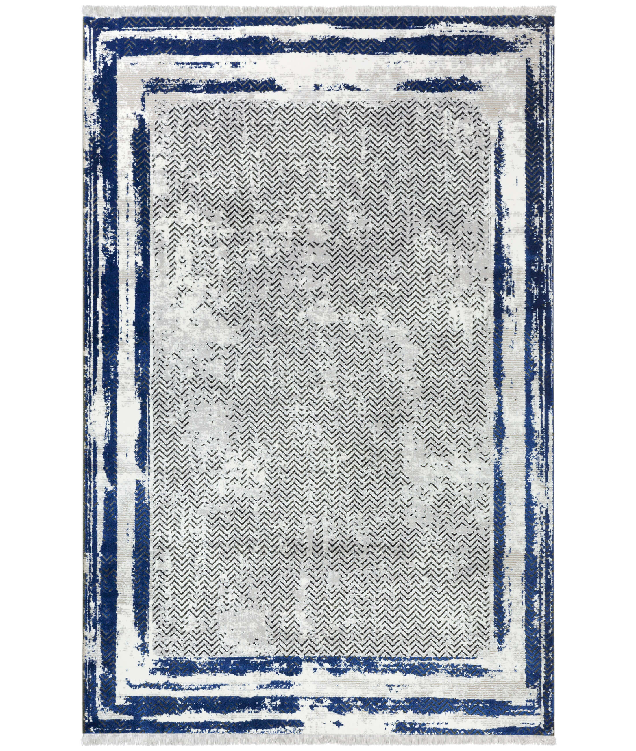 Galata Gray Navy Carpet 30701A